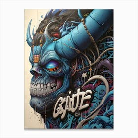 Monster Canvas Print