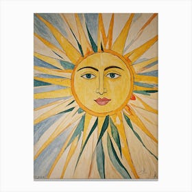 Sun no2 Canvas Print