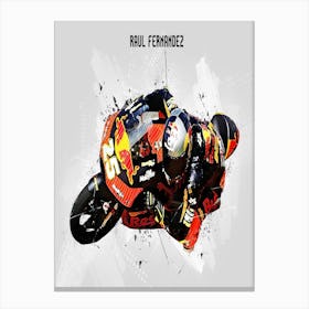 Raul Fernandez Riders Street Art Canvas Print