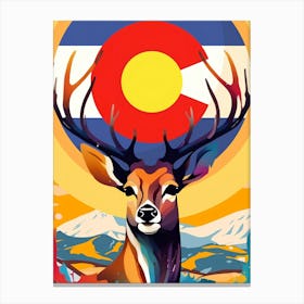 Colorado Deer Canvas Print