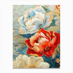 Chinese Flower Painting 105 Canvas Print