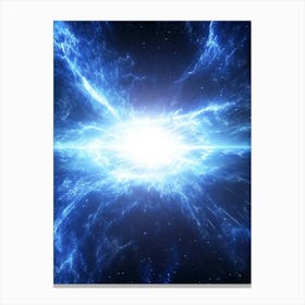 Space Star 10 Canvas Print