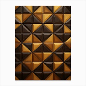 Geometric Pattern Illustration 9 Canvas Print