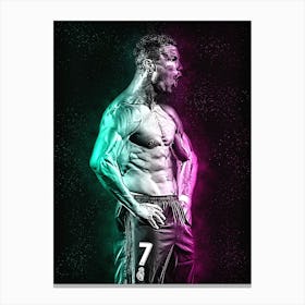 Cristiano Ronaldo Real Madrid Body Canvas Print