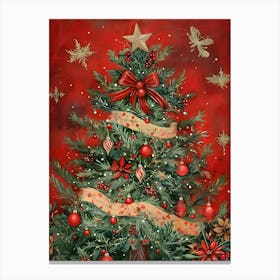 Christmas Tree 52 Canvas Print