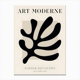 Moderne Parier De Couc Canvas Print