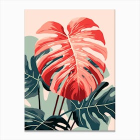 Monstera Leaf 2 Canvas Print