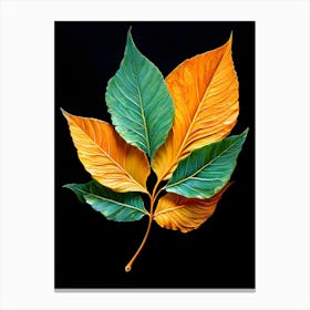 Leaves Of Autumn Canvas Print