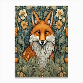 William Morris Fox 1 Canvas Print