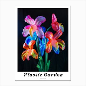 Bright Inflatable Flowers Poster Monkey Orchid 2 Canvas Print