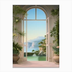 View From The Window 2 Canvas Print