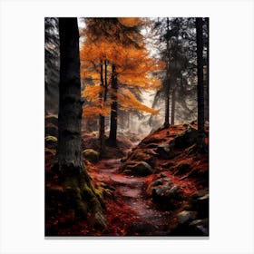 Autumn Forest 5 Canvas Print