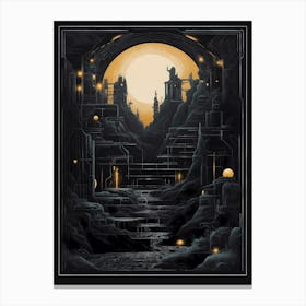 City Of The Dead Canvas Print