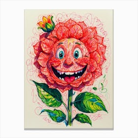 I Want To Be A Flower Canvas Print