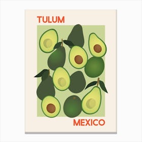 Avocado Canvas Print