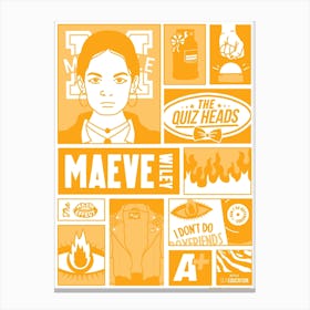 Maeve Poster Canvas Print