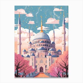 The Blue Mosque Istanbul Turkey Canvas Print