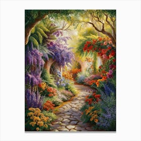 Garden Path 1 Canvas Print