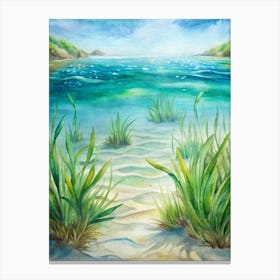 Beach Grass Canvas Print