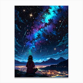 Night Sky 9 Canvas Print