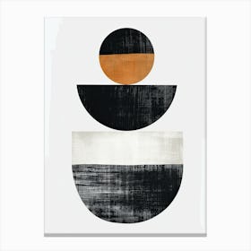 Porto Novo Stone Park Bauhaus Minimalist Canvas Print