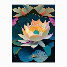 Sacred Lotus Fauvism Matisse 5 Canvas Print