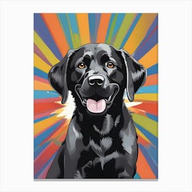 Black Labrador Retriever 1 Canvas Print