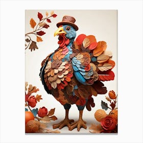 Thanksgiving Turkey 6 Canvas Print