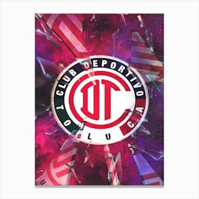 Deportivo Toluca F·Tbol Club Canvas Print