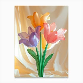 Dreamy Inflatable Flowers Lily 2 Canvas Print