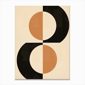 Ivory Dornbirn Geometric Silence Canvas Print