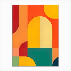 Color Archs Canvas Print