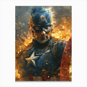 Captain America 29 Canvas Print