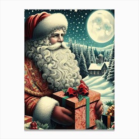 Christmas Santa Canvas Print