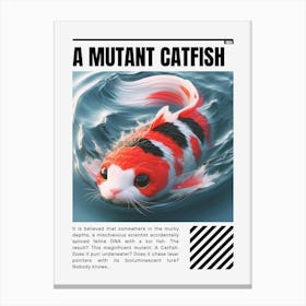 A Mutant Catfish 1 Canvas Print