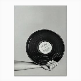 Vinyl Record Music Canvas Print