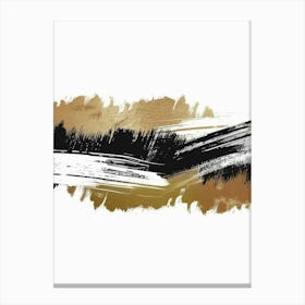 Abstract Brush Strokes 13 Canvas Print