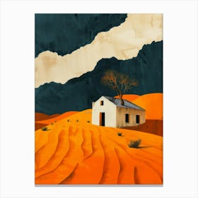 Desert House 2 Canvas Print