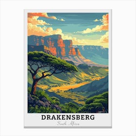 Drakensberg Travel 4 Canvas Print