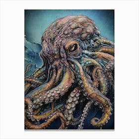 Octopus 7 Canvas Print