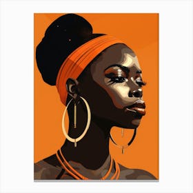 African Woman 60 Canvas Print