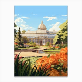 Royal Botanic Garden Melbourne Australia 2 Illustration Canvas Print