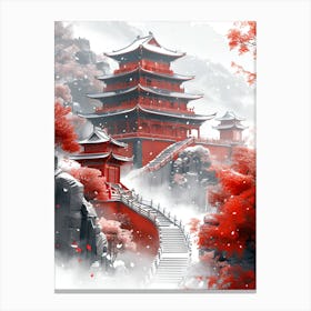 Chinese Pagoda 6 Canvas Print