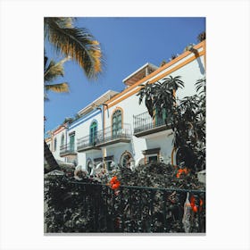 Spanish Street Scene Canvas Print