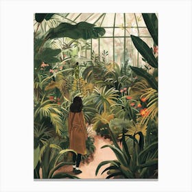 In The Garden Royal Botanic Garden Edinburgh United Kingdom 8 Canvas Print
