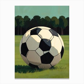 Soccer Ball Canvas Print