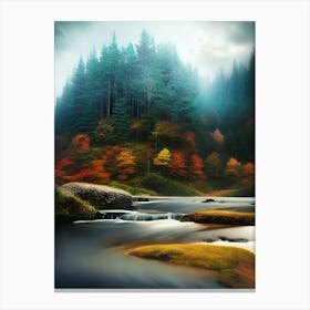Autumn Forest 60 Canvas Print