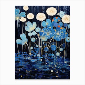 Blue Lotus 1 Canvas Print