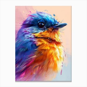 Colorful Bird 18 Canvas Print