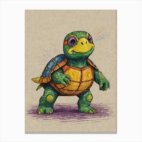 Turtle Turtle Canvas Print